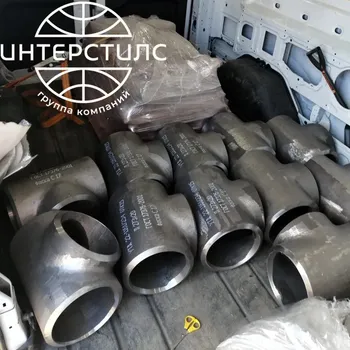 Стальной тройник равнопроходной 76 мм 10 мм 09Г2С ГОСТ 17376-2001 купить в Петрозаводске